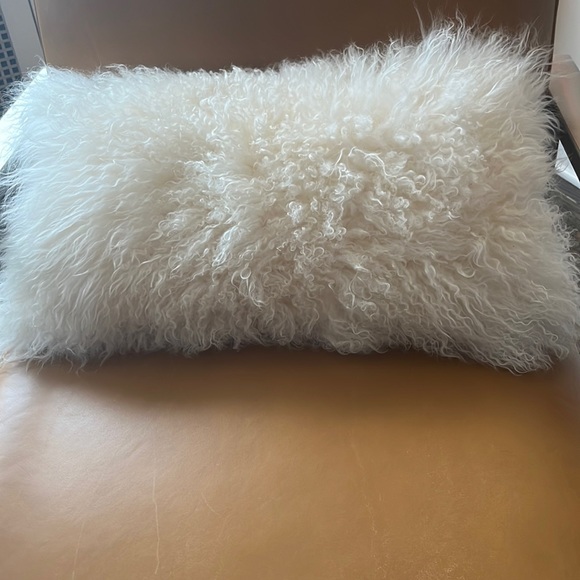West Elm Accents 2 X 12 Mongolian Lamb Pillow Cover Insert Poshmark